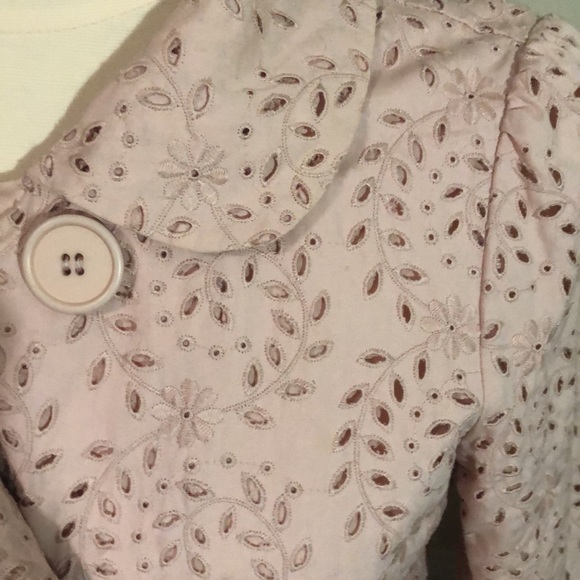 Anthropologie Pink Pastel Trenchcoat - Picture 2 of 5